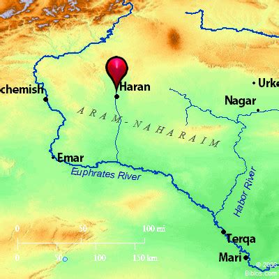 ancient city of haran map.